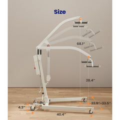 Vocic Electric Hoyer Lift for Easy Patient Transfer & Mobility - AY02