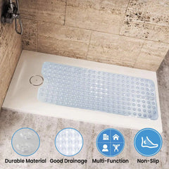 Vocic Non-Slip Washable Bathtub Mat, 30x14” for Safe Bathing - YT13