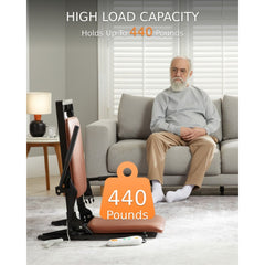 Vocic Sit-to-Stand Mobility Lift Chair with Adjustable Height - AX05