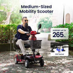 Vocic All-Terrain Mobility Scooter – Reliable & Rugged - D51