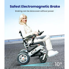 Vocic Airline-Approved Power Wheelchair with 20AH Battery - V62-20AH-A