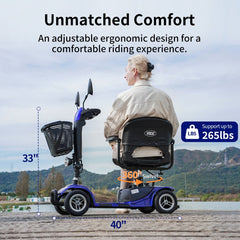 Vocic Explorer Compact & Lightweight Mobility Scooter - D41