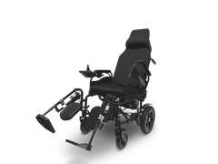 ComfyGo Remote Controlled Electric Wheelchair, Automatic Reclining Backrest & Lifting Leg Rests - X-9