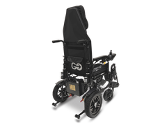 ComfyGo Remote Controlled Electric Wheelchair, Automatic Reclining Backrest & Lifting Leg Rests - X-9