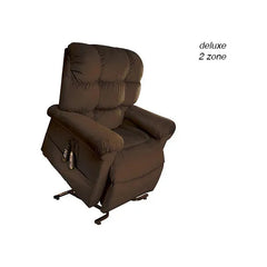 Journey Comfort-Perfect Sleep Chair: Microlux Fabric, 2-Zone Heat, USB, Pillow - 27270